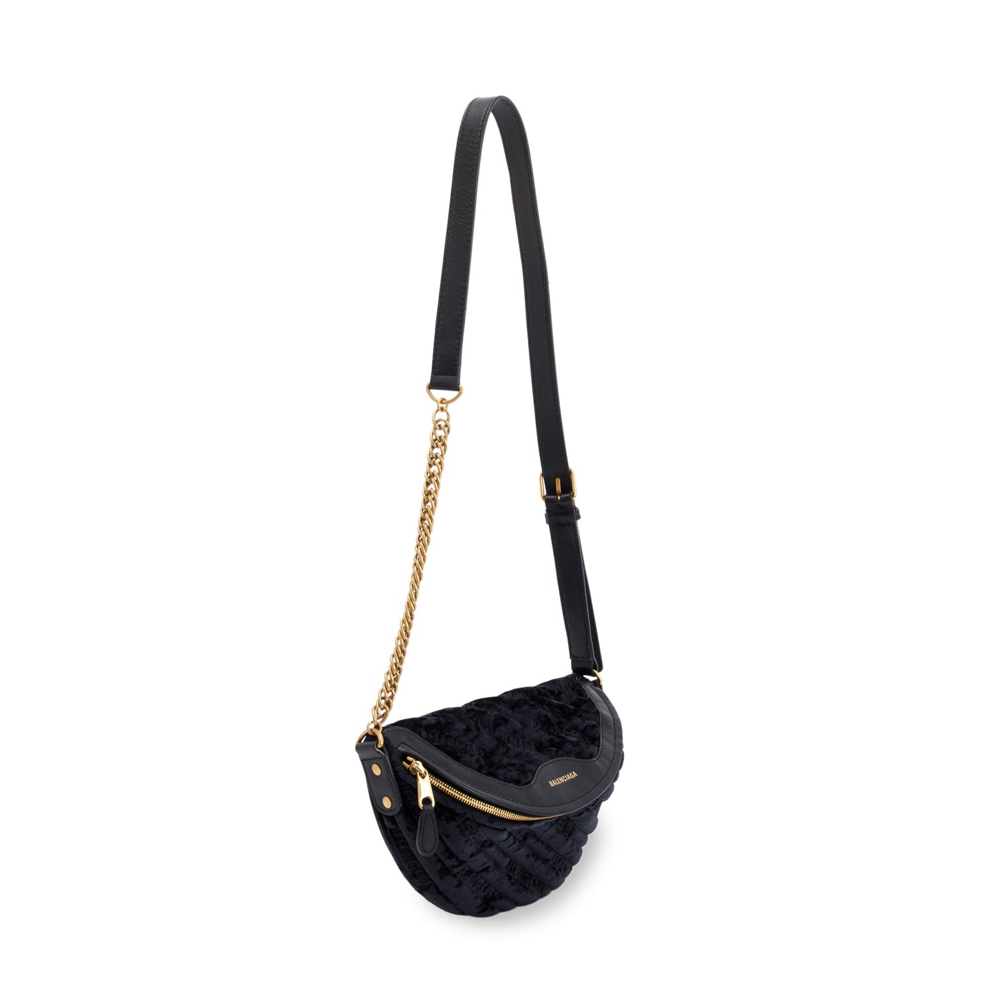 Balenciaga Velvet Souvenir XS Belt Bag