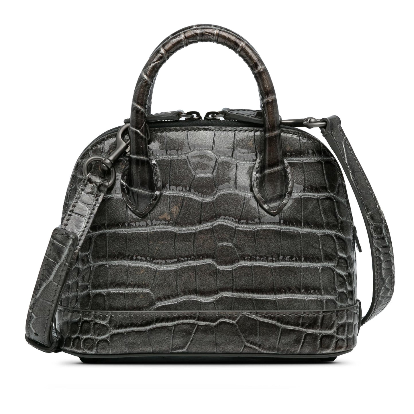 Luxury Balenciaga Trending 2026 XS Embossed Ville Satchel (SHG-2HcrjE)