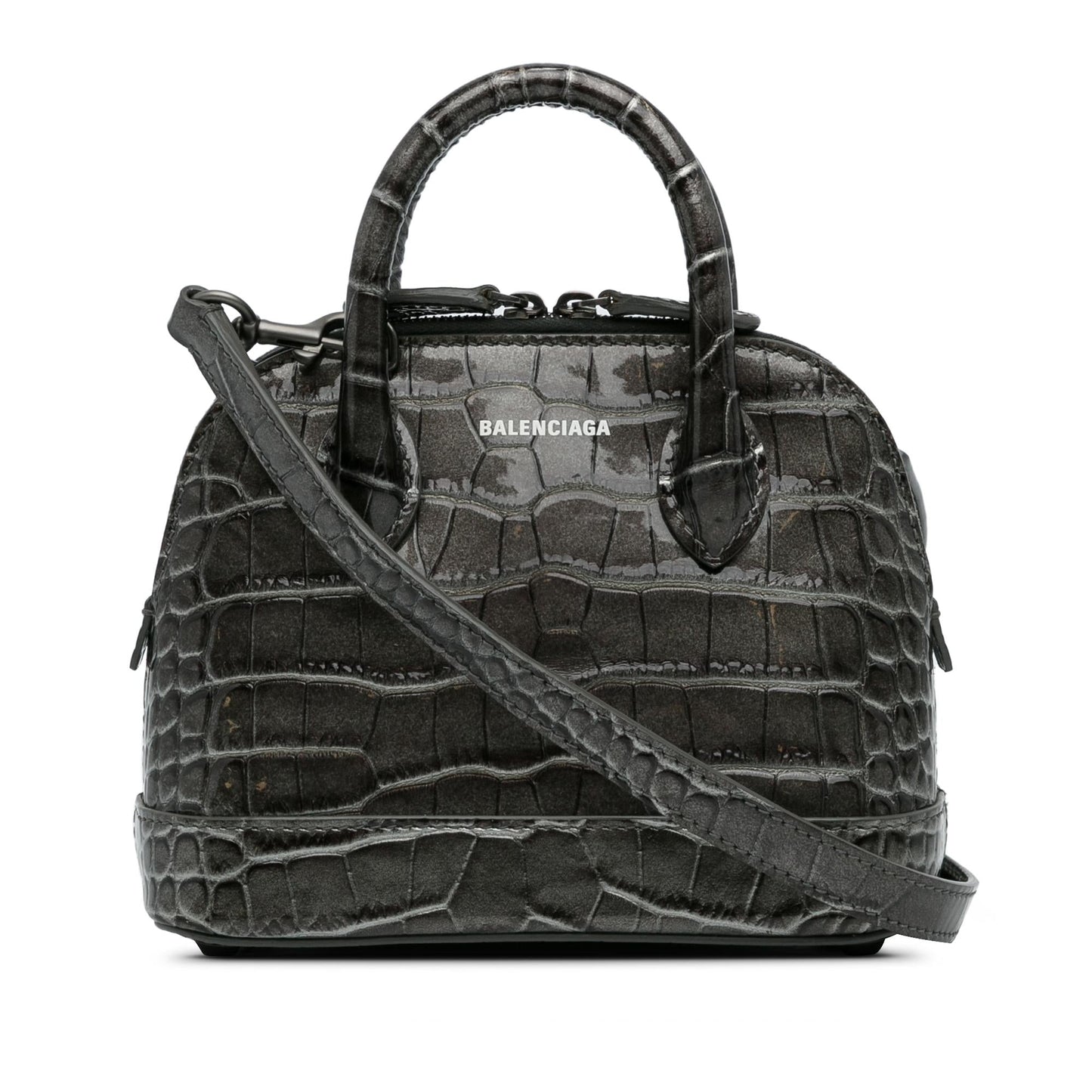 Luxury Balenciaga Trending 2026 XS Embossed Ville Satchel (SHG-2HcrjE)