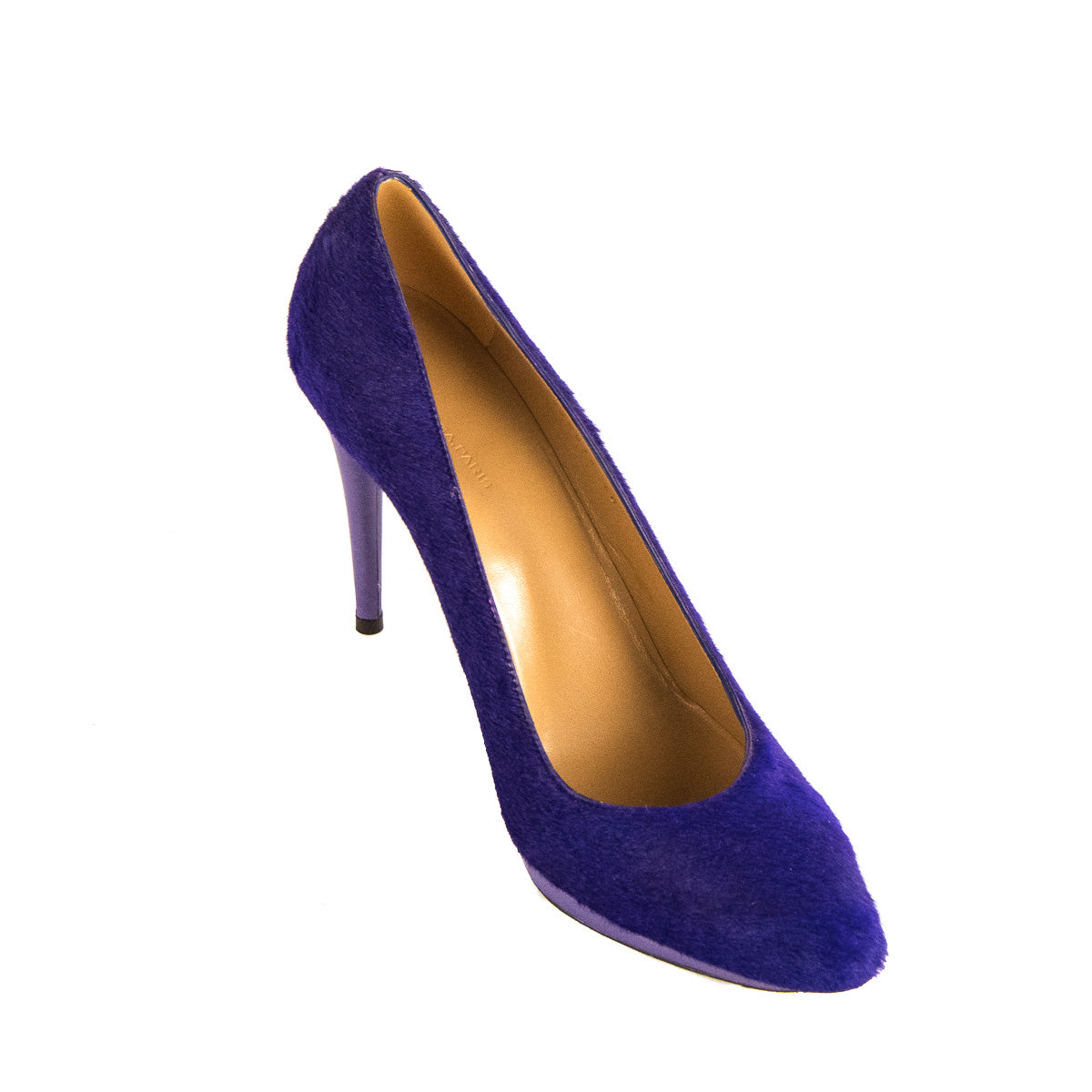 Luxury Balenciaga Trending 2026 Violet Pony Hair Pumps Size US 10 | EU 40