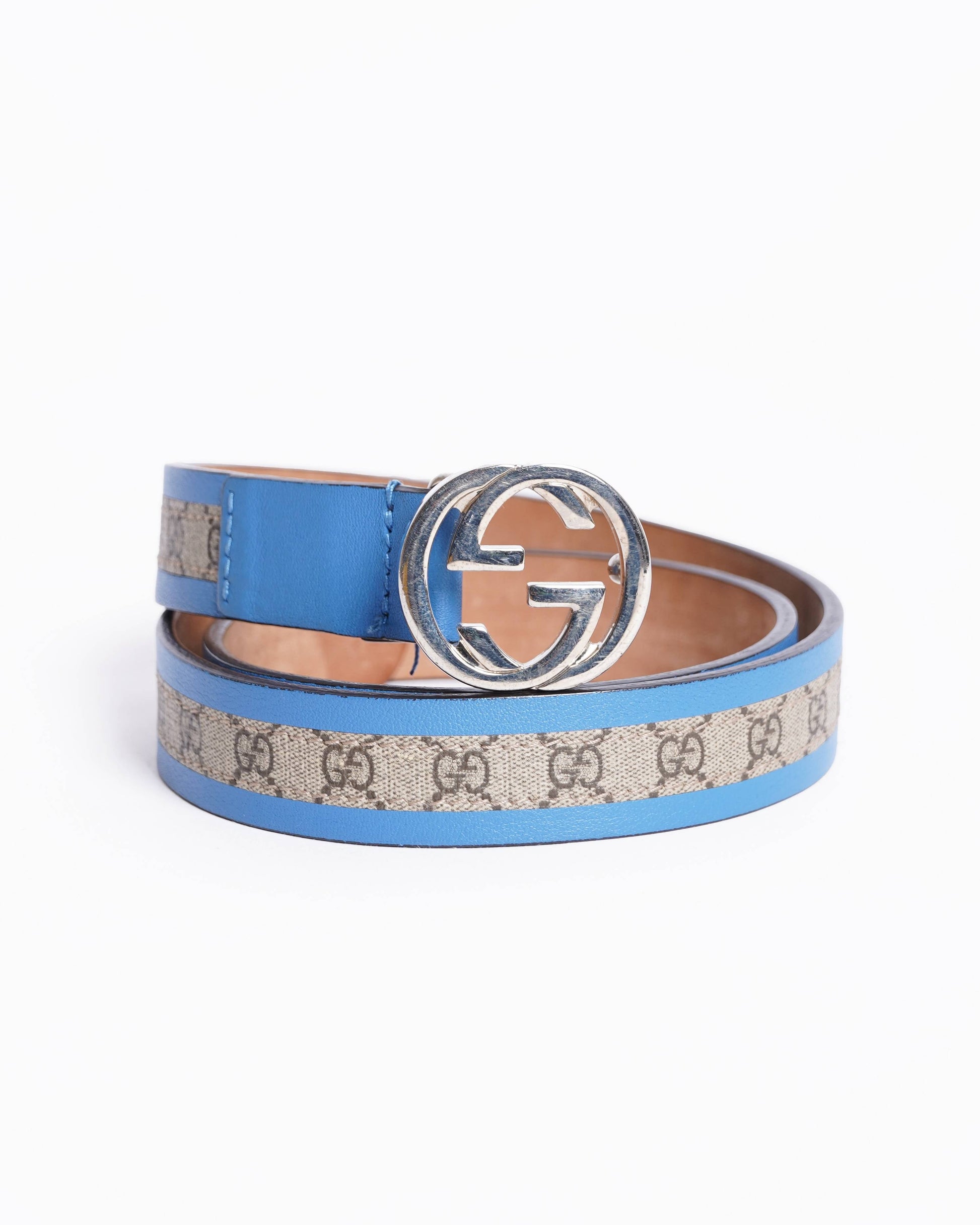 Gucci Monogram Leather Canvas Handbag