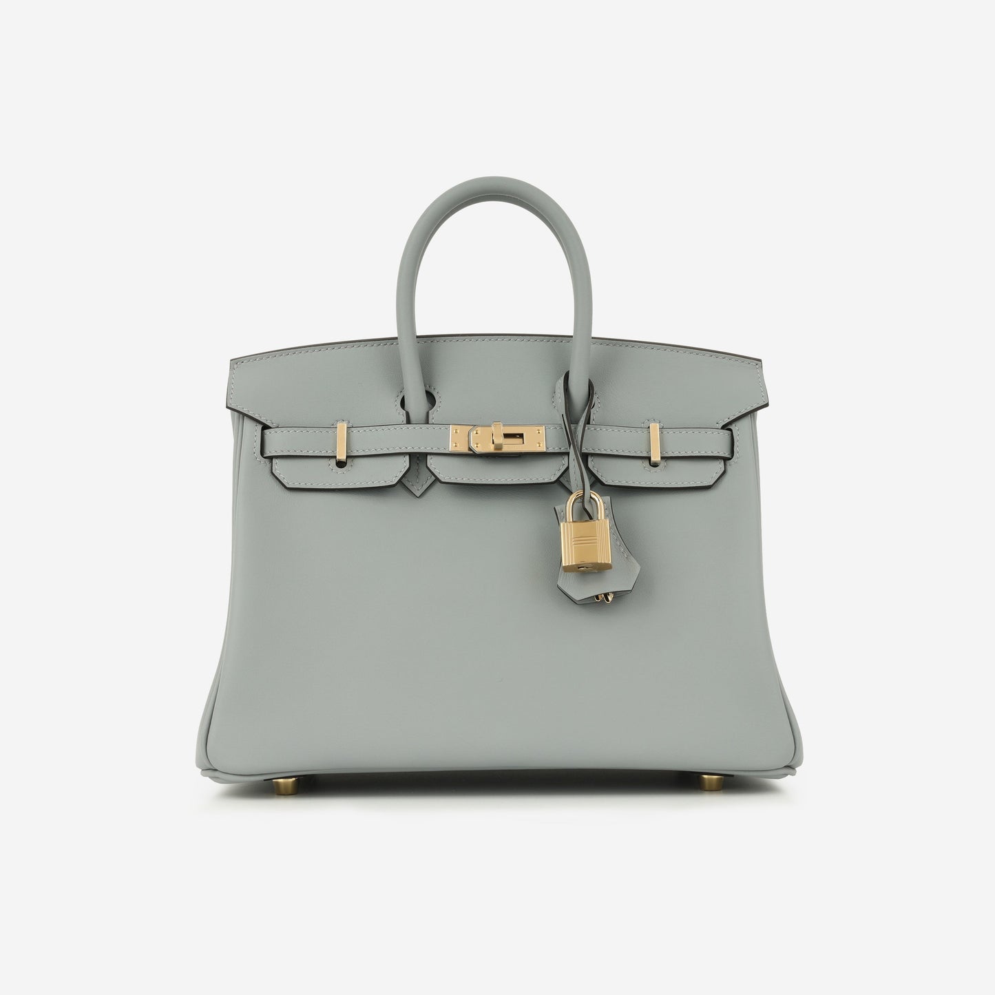 Hermès Birkin 25 - Gris Pantin Swift | Permabrass Hardware