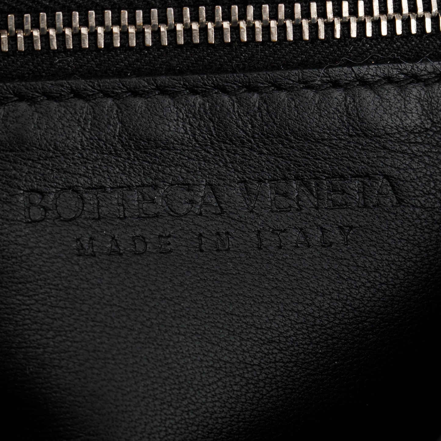 Bottega Veneta Black Intrecciato Cassette Bag