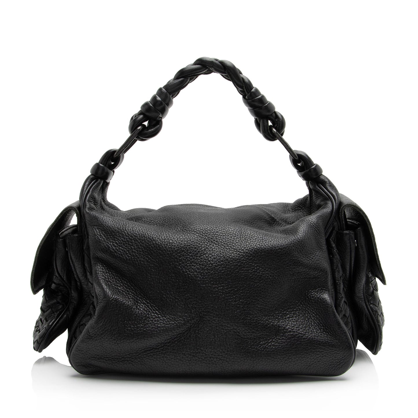 Luxury Bottega Veneta Cervo Cocker Satchel (SHF-wvkJeH)