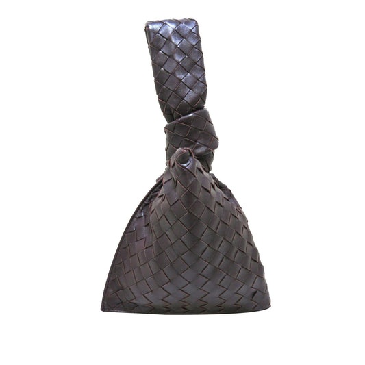 Luxury Bottega Veneta Intrecciato BV Twist Leather Clutch Bag (SHG-zHmBhn)