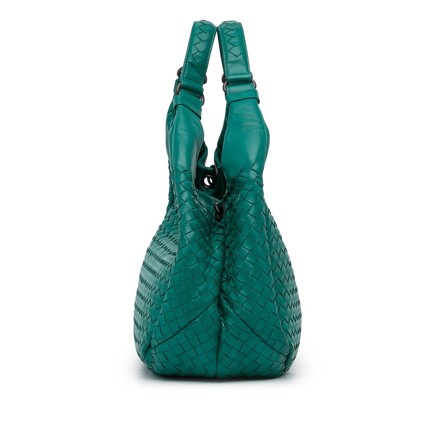 Luxury Bottega Veneta Intrecciato Campana Shoulder Bag (SHG-J0rF6L)