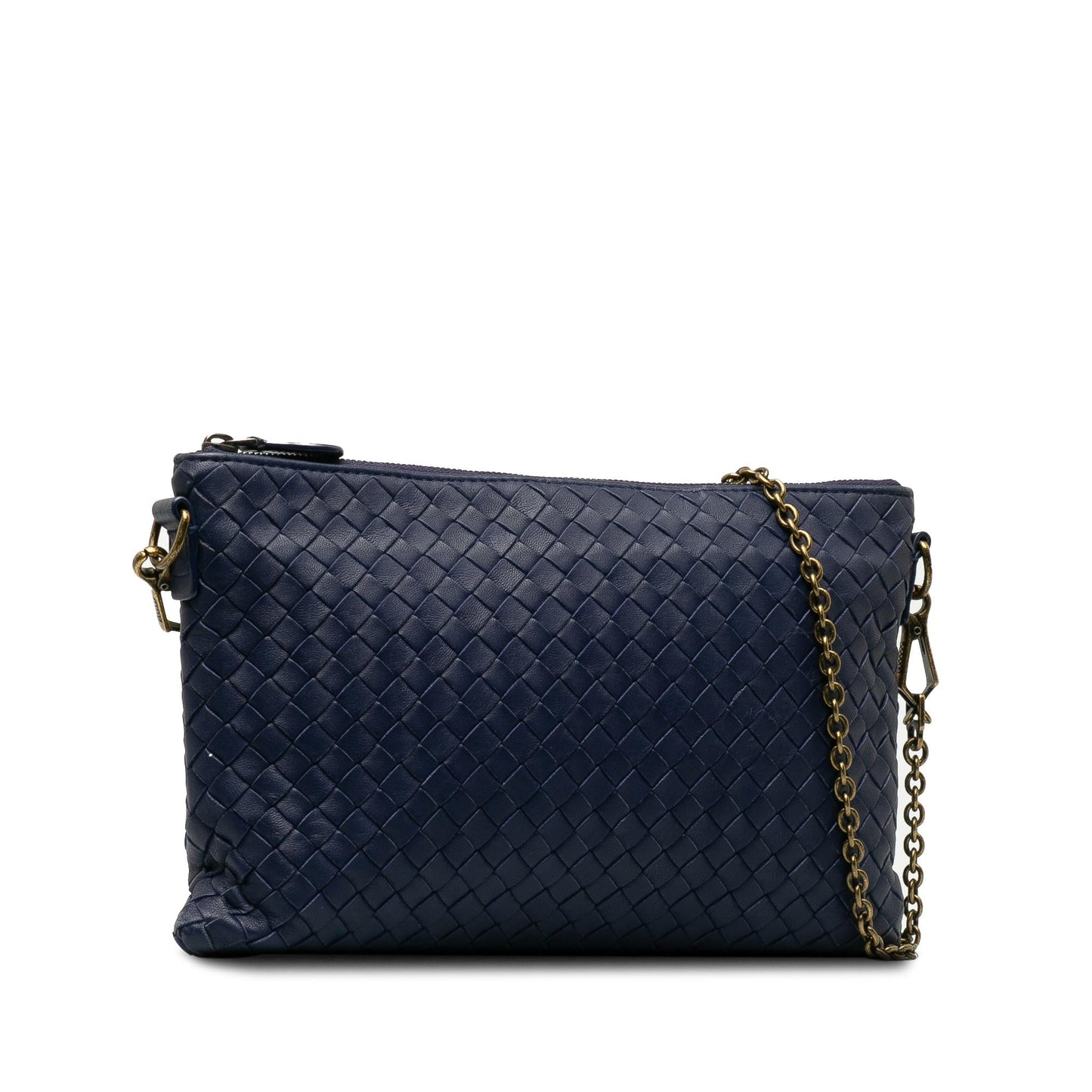 Luxury Bottega Veneta Intrecciato Chain Crossbody Bag (SHG-NxLoYv)