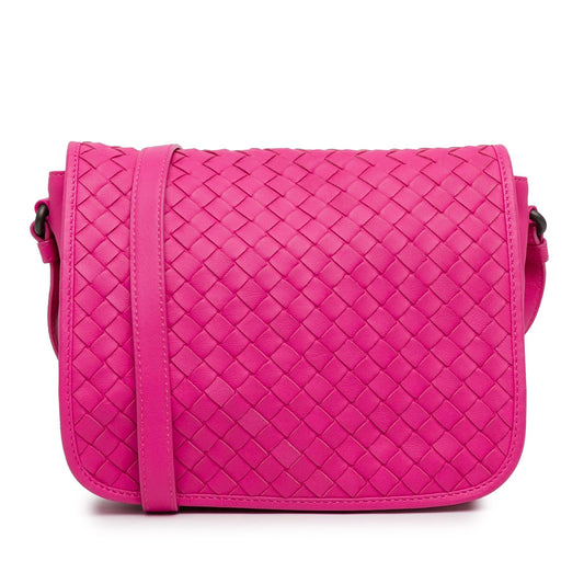 Luxury Bottega Veneta Intrecciato Flap Crossbody (SHG-gjb59x)