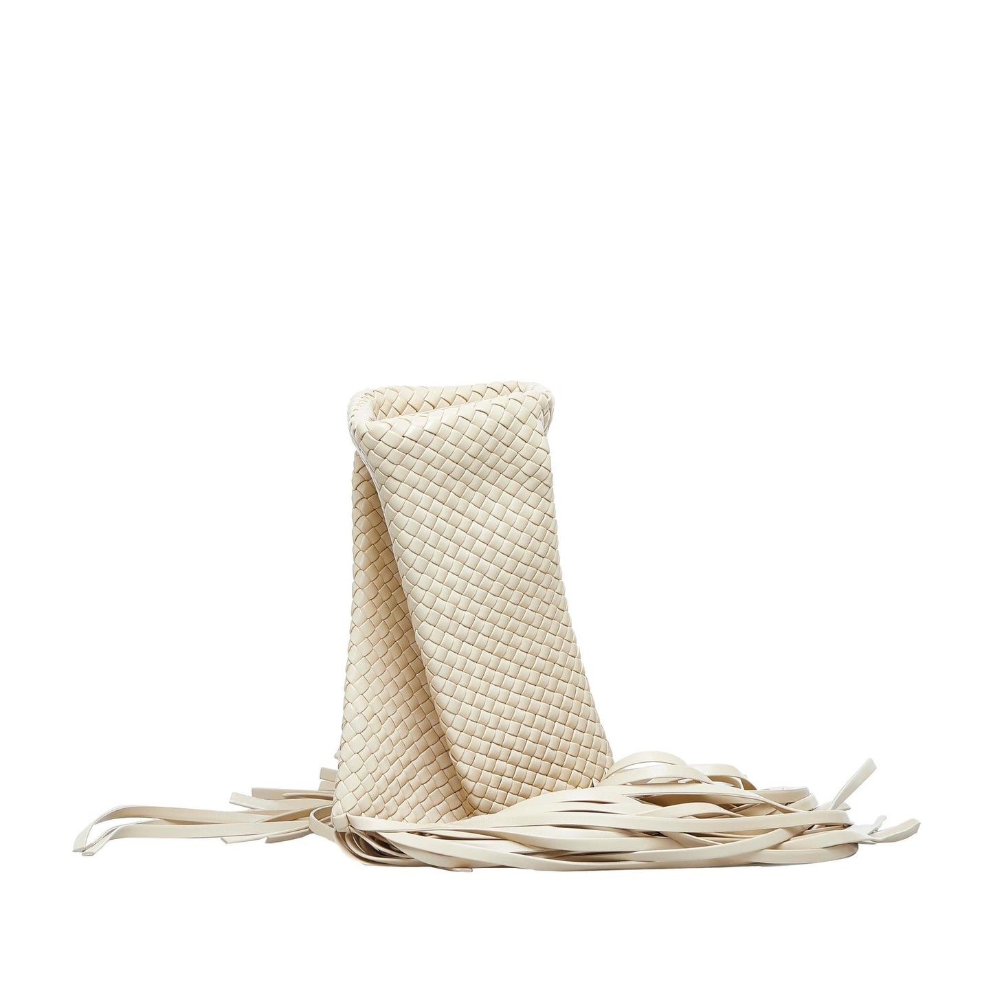 Luxury Bottega Veneta Intrecciato Fringe Crisscross Clutch (SHG-hpJJNm)