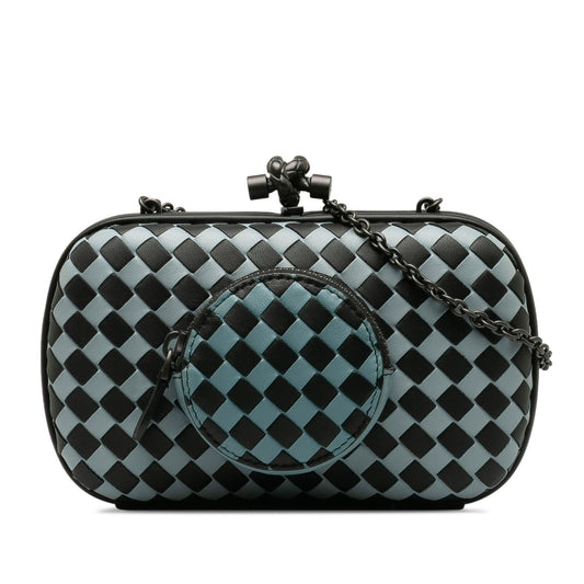 Luxury Bottega Veneta Intrecciato Knot Clutch (SHG-C92NFH)