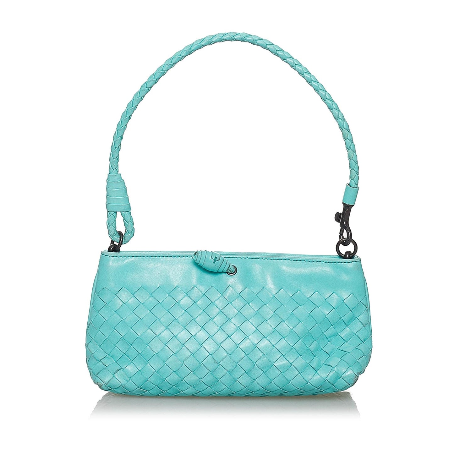 Luxury Bottega Veneta Intrecciato Leather Baguette (SHG-30909)