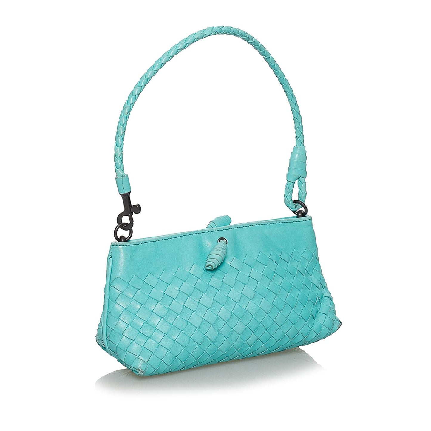 Luxury Bottega Veneta Intrecciato Leather Baguette (SHG-30909)