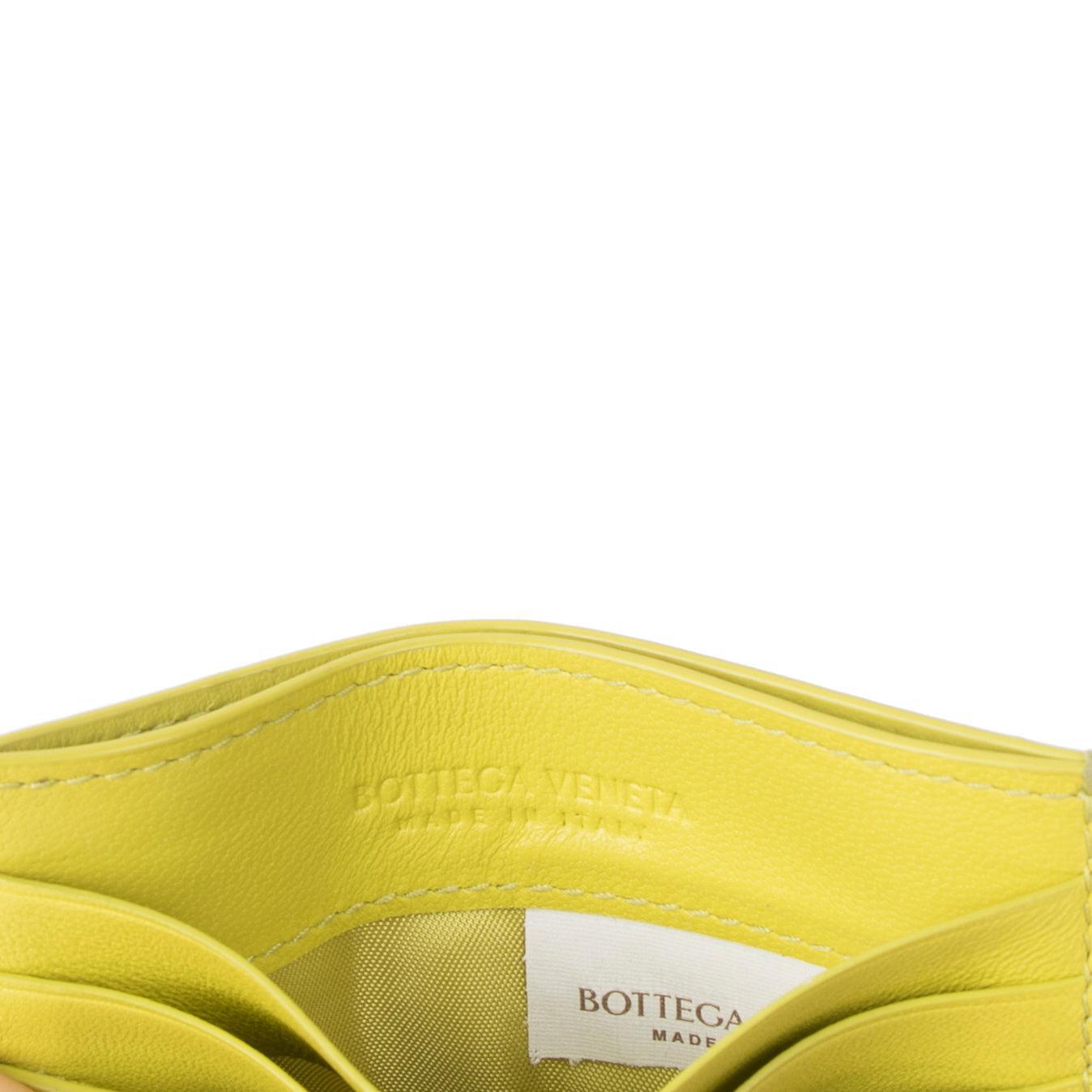Bottega Veneta Intrecciato Leather Card Holder