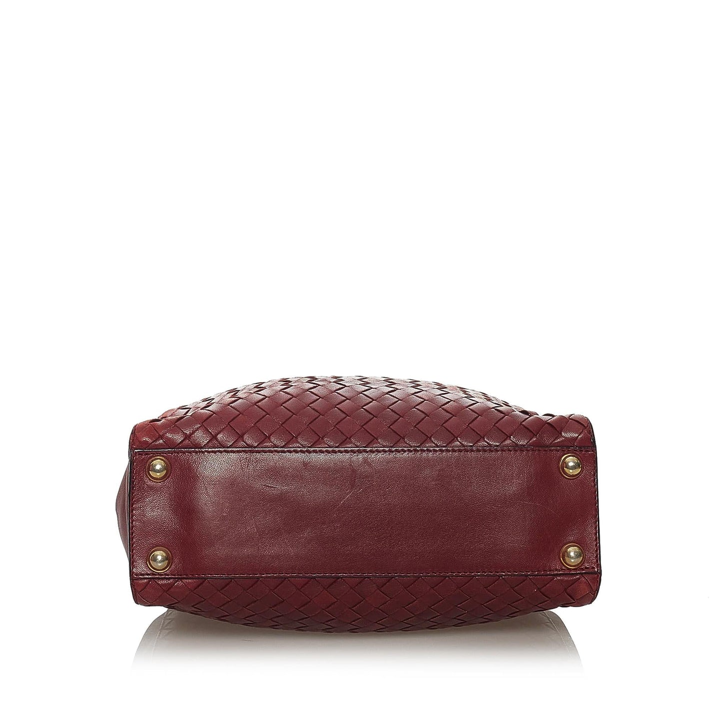 Luxury Bottega Veneta Intrecciato Leather Handbag (SHG-29242)
