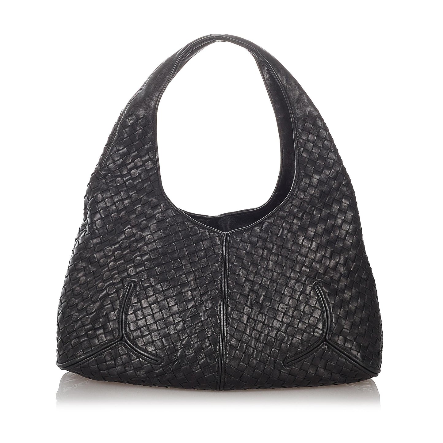 Luxury Bottega Veneta Intrecciato Leather Hobo Bag (SHG-27029)