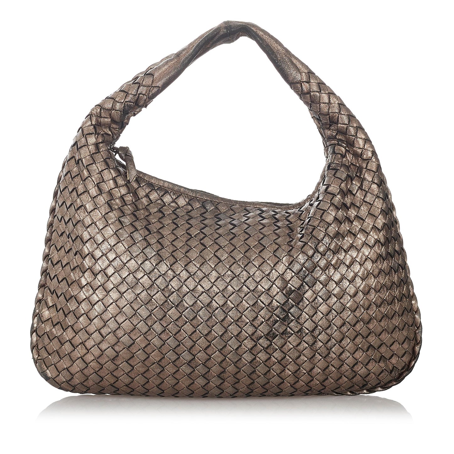Luxury Bottega Veneta Intrecciato Leather Hobo Bag (SHG-34054)