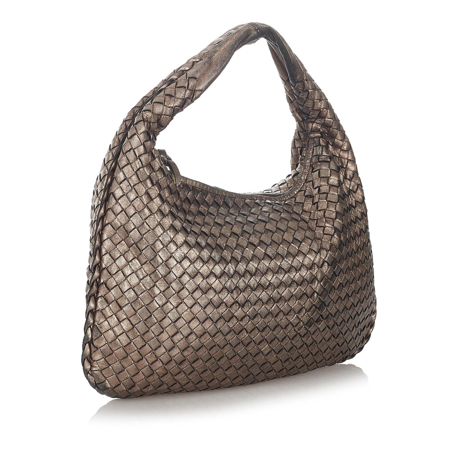 Luxury Bottega Veneta Intrecciato Leather Hobo Bag (SHG-34054)