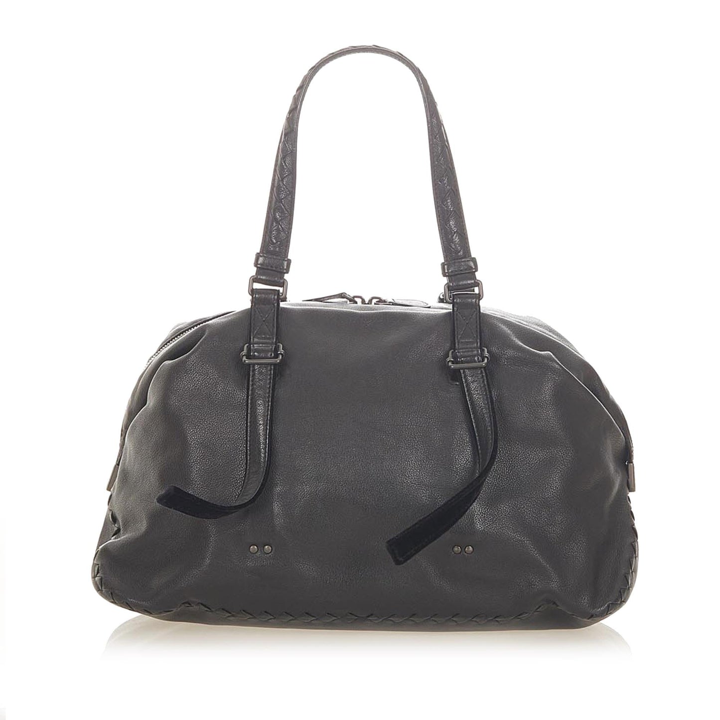 Luxury Bottega Veneta Intrecciato Leather Shoulder Bag (SHG-36216)