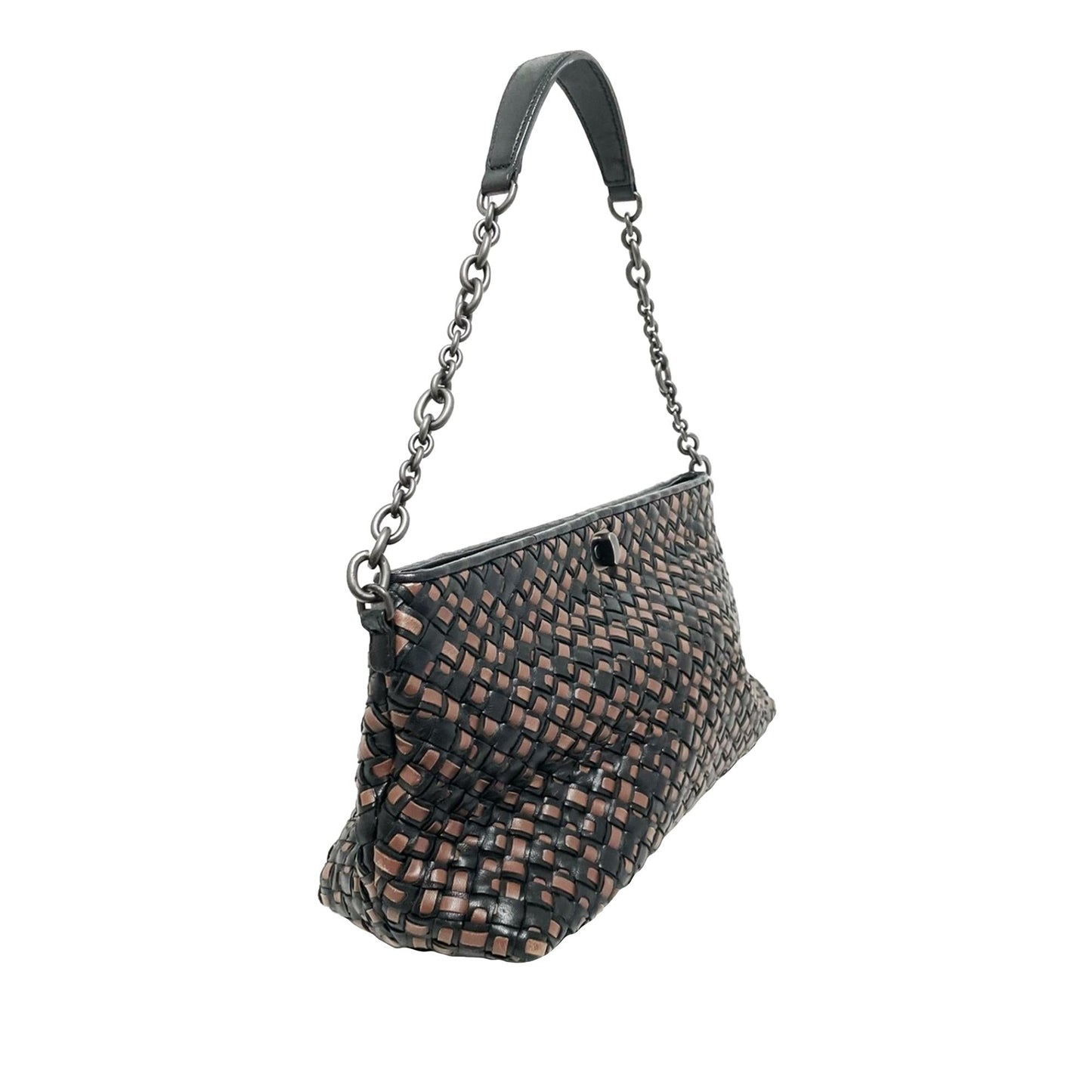 Luxury Bottega Veneta Intrecciato Leather Shoulder Bag (SHG-9OKAXm)
