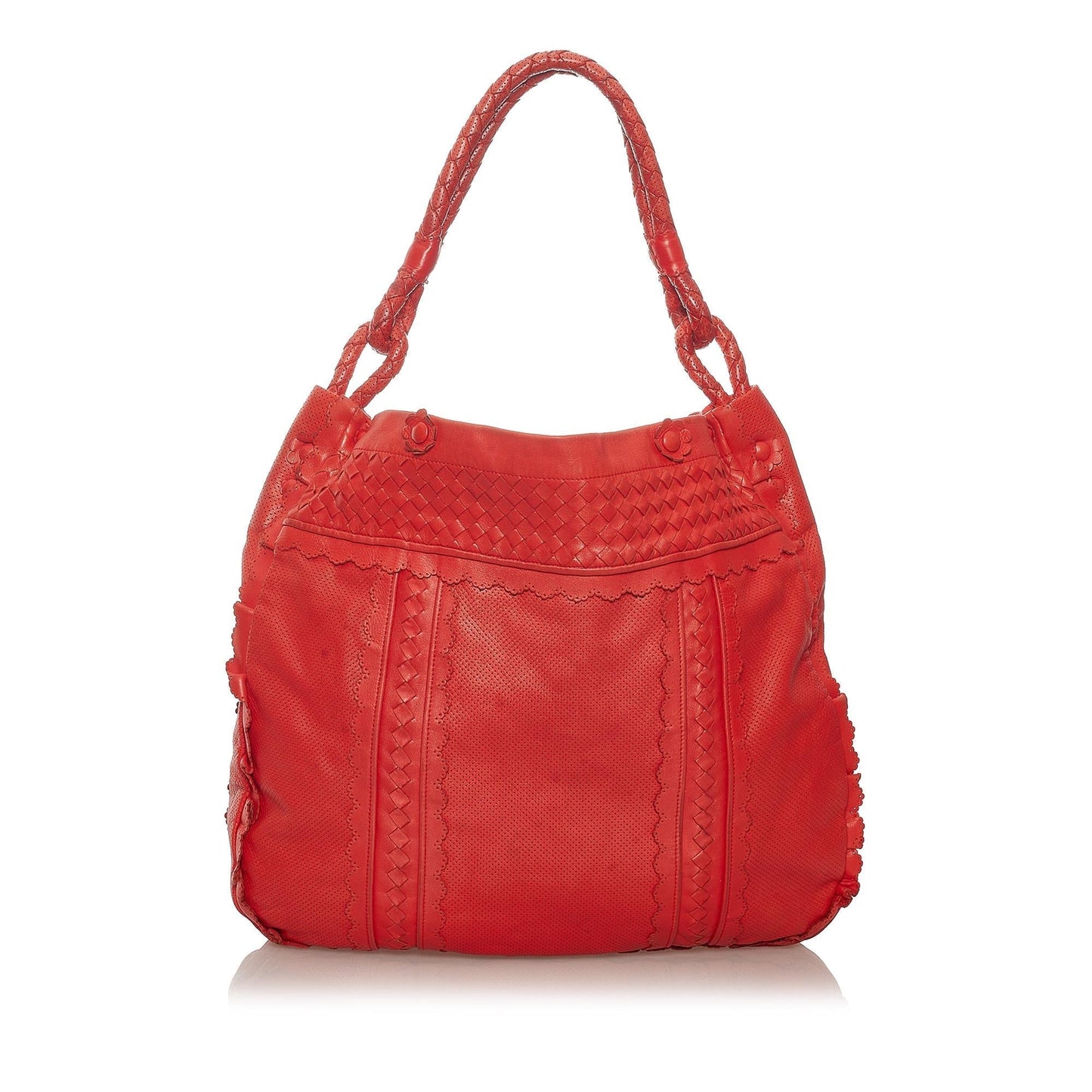 Luxury Bottega Veneta Intrecciato Leather Tote Bag (SHG-27649)