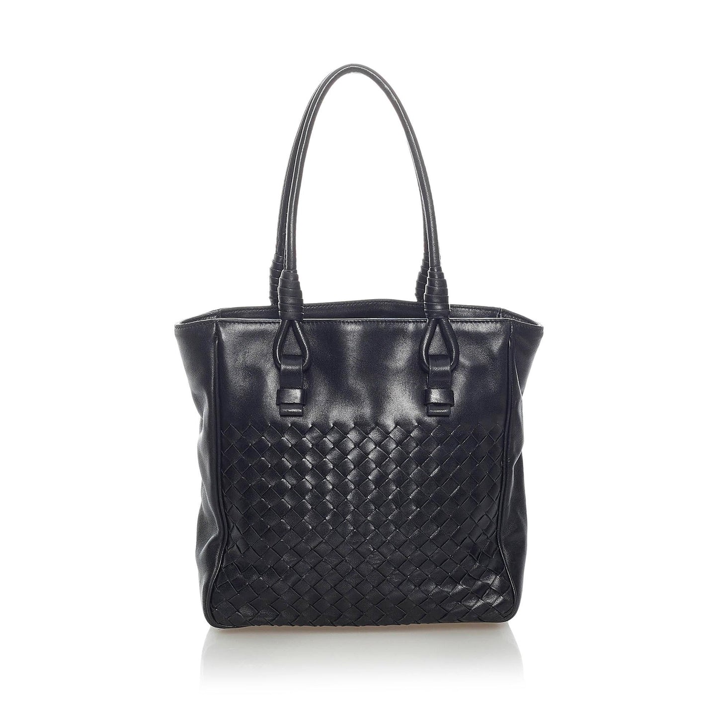 Luxury Bottega Veneta Intrecciato Leather Tote Bag (SHG-33094)