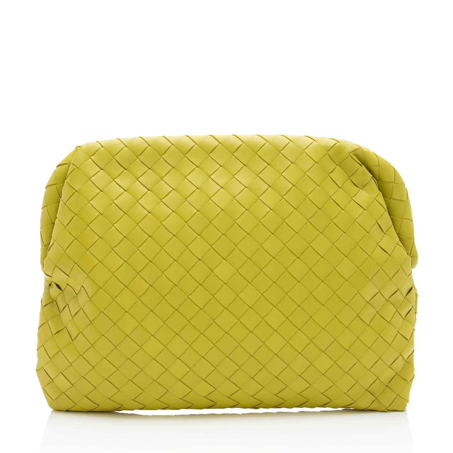 Luxury Bottega Veneta Intrecciato Nappa Clasp Document Case (SHF-7GVbuO)