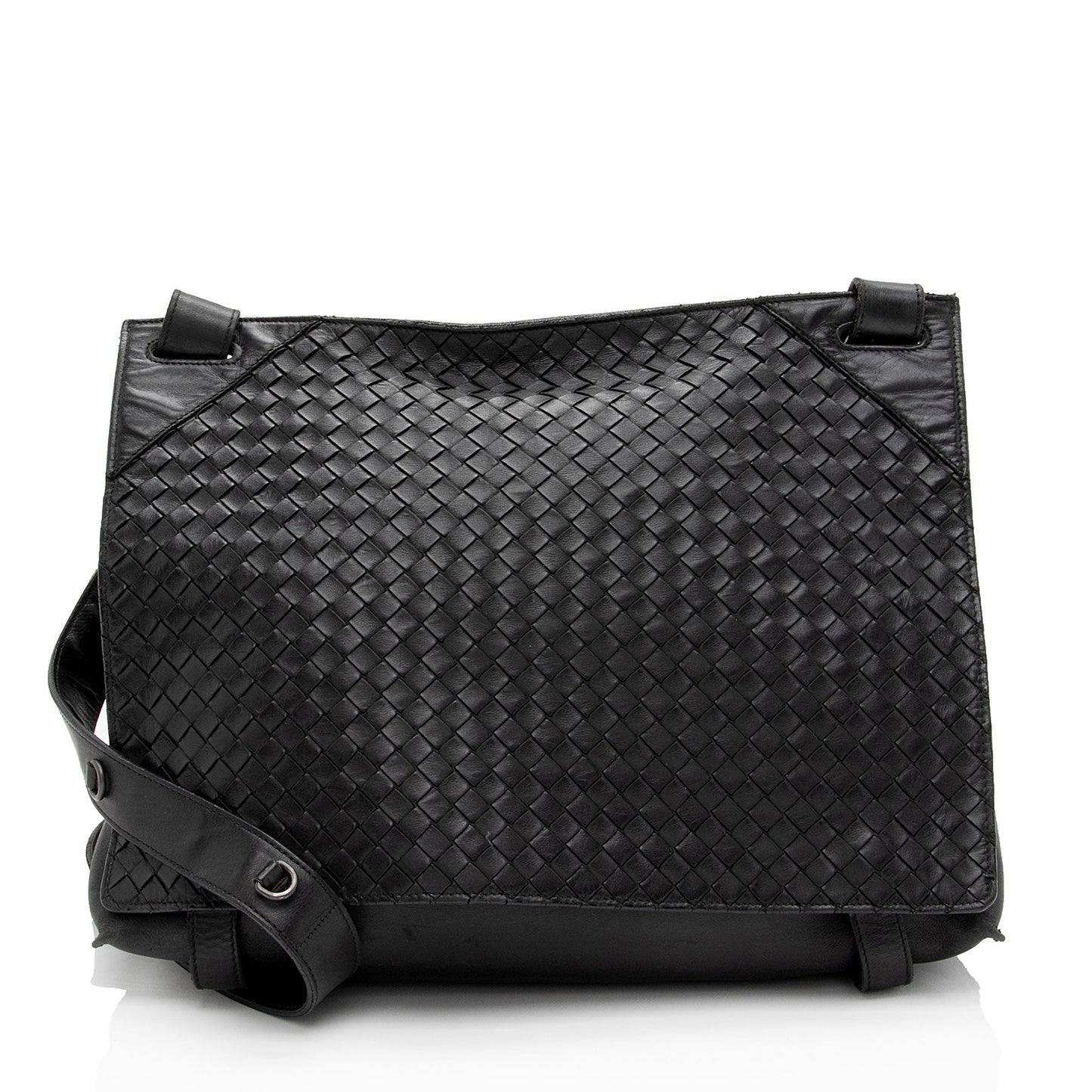 Luxury Bottega Veneta Intrecciato Nappa Messenger (SHF-GlVJCw)