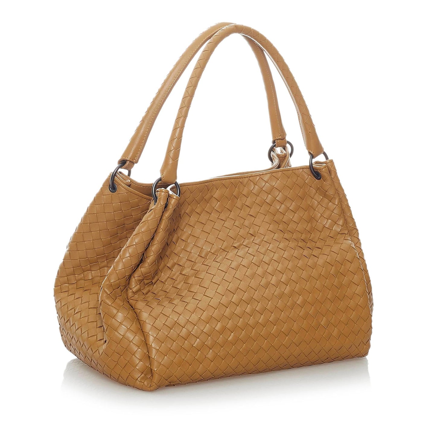 Luxury Bottega Veneta Intrecciato Nappa Parachute Tote Bag (SHG-30864)