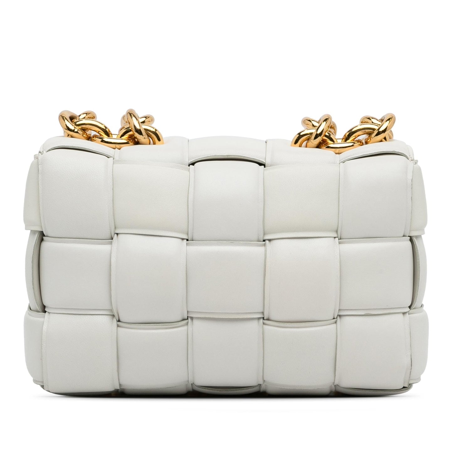Luxury Bottega Veneta Intrecciato Padded Chain Cassette (SHG-mdMFBa)