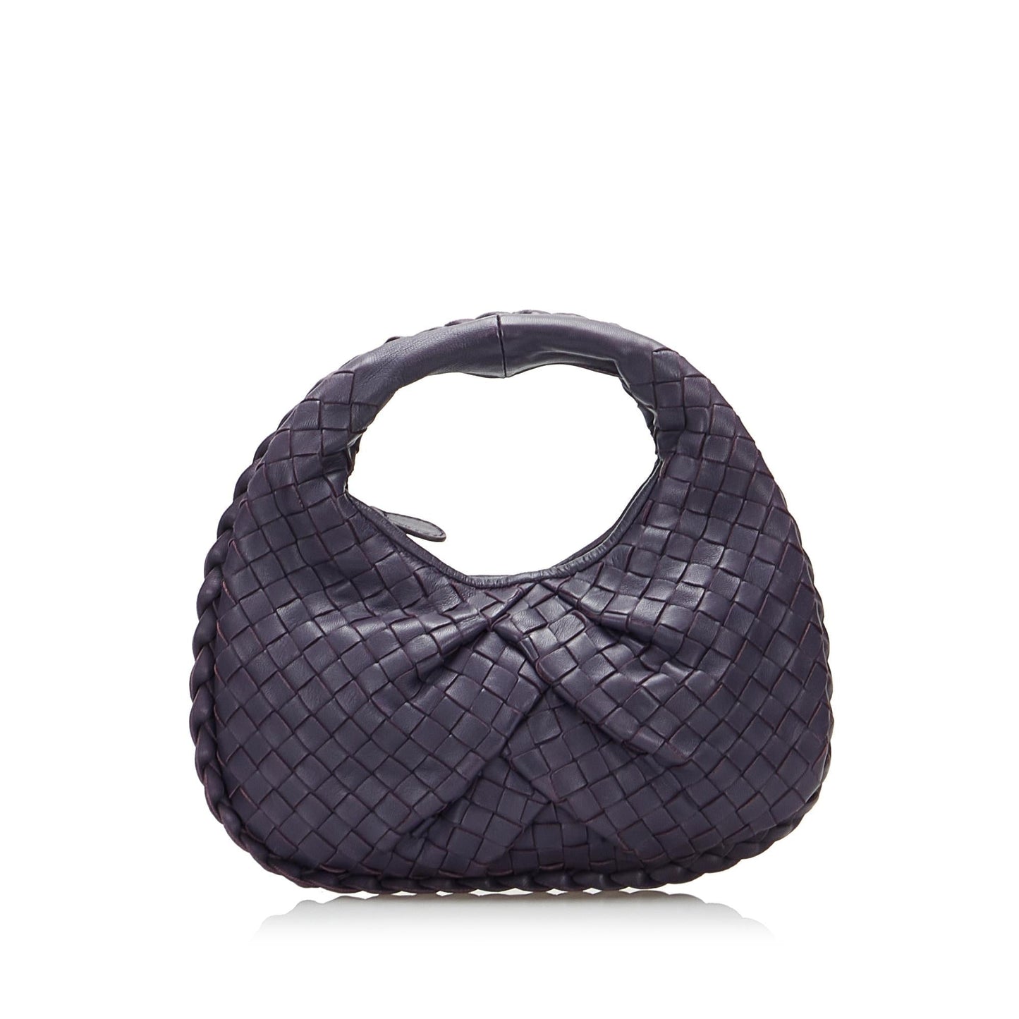 Luxury Bottega Veneta Intrecciato Pleated Mini Veneta (SHG-KAEk1E)