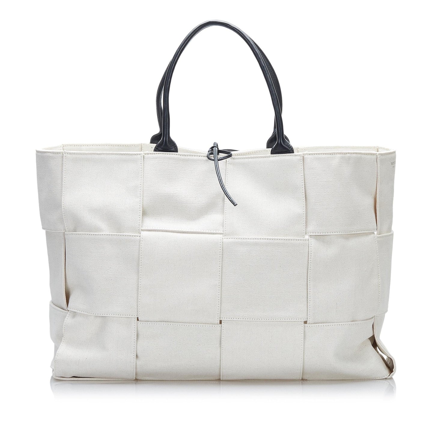 Luxury Bottega Veneta Large Canvas Arco Tote (SHG-36994)