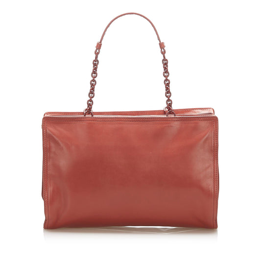 Luxury Bottega Veneta Leather Shoulder Bag (SHG-22372)