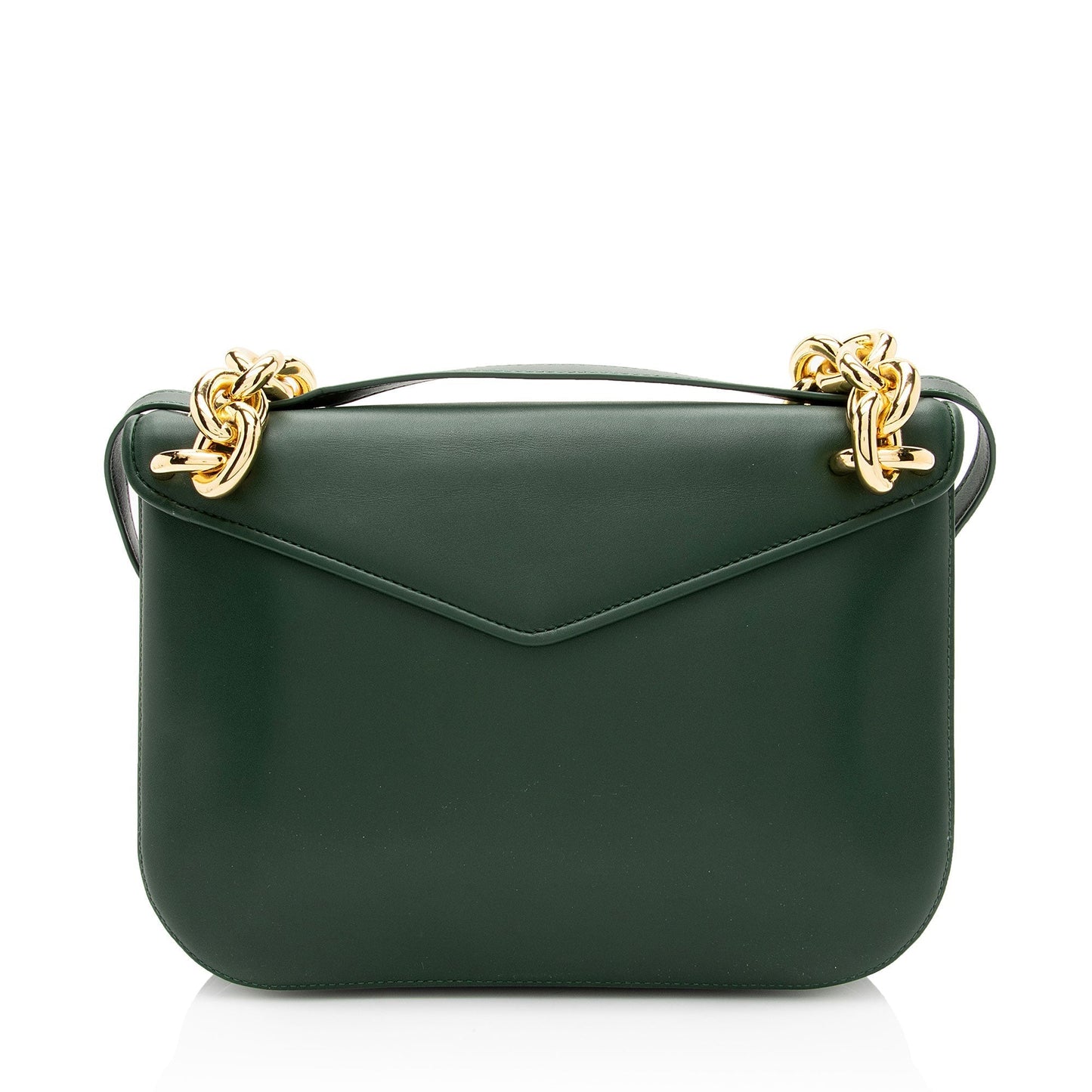 Luxury Bottega Veneta Leather The Mount Envelope Chain Medium Shoulder Bag (SHF-YsGmp8)