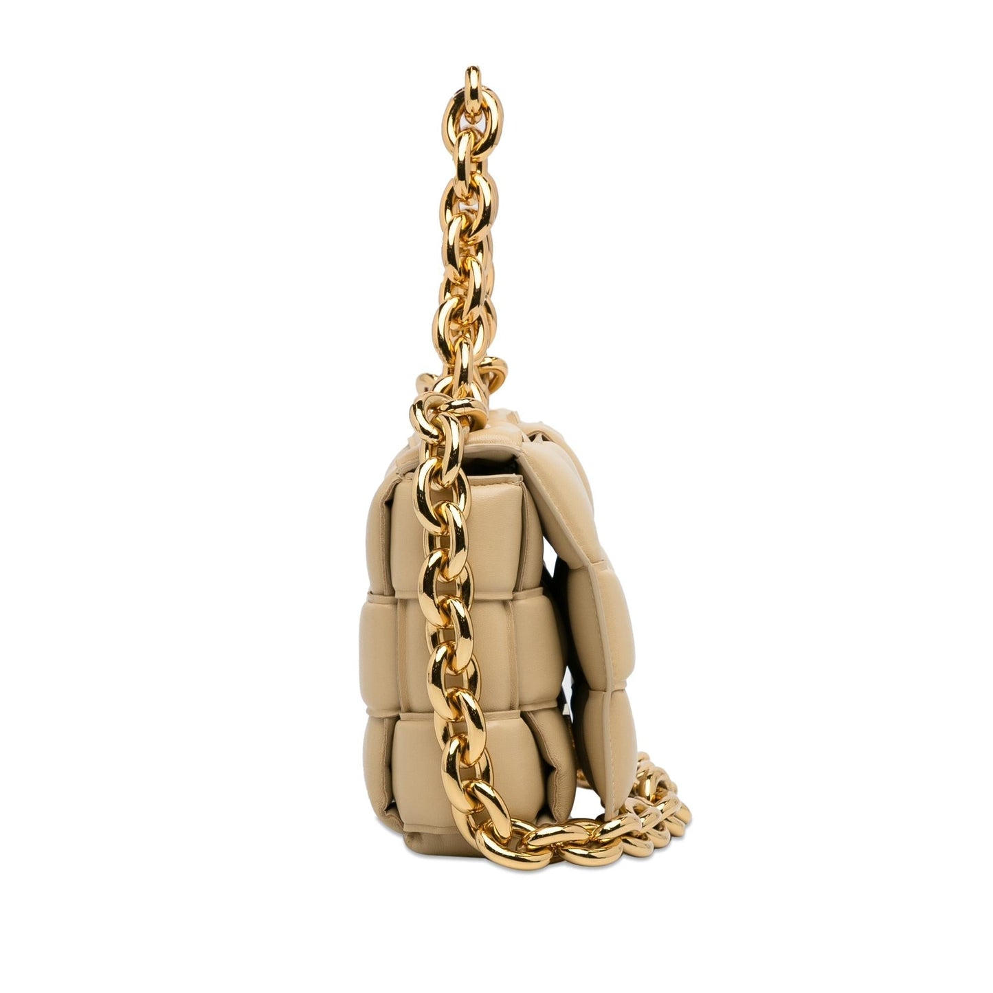 Luxury Bottega Veneta Maxi Intrecciato Padded Cassette Chain (SHG-BvbV9I)