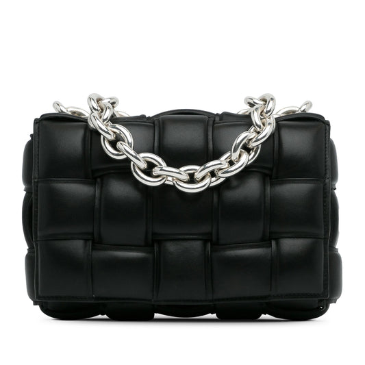 Luxury Bottega Veneta Maxi Intrecciato Padded Cassette Chain (SHG-wD104H)
