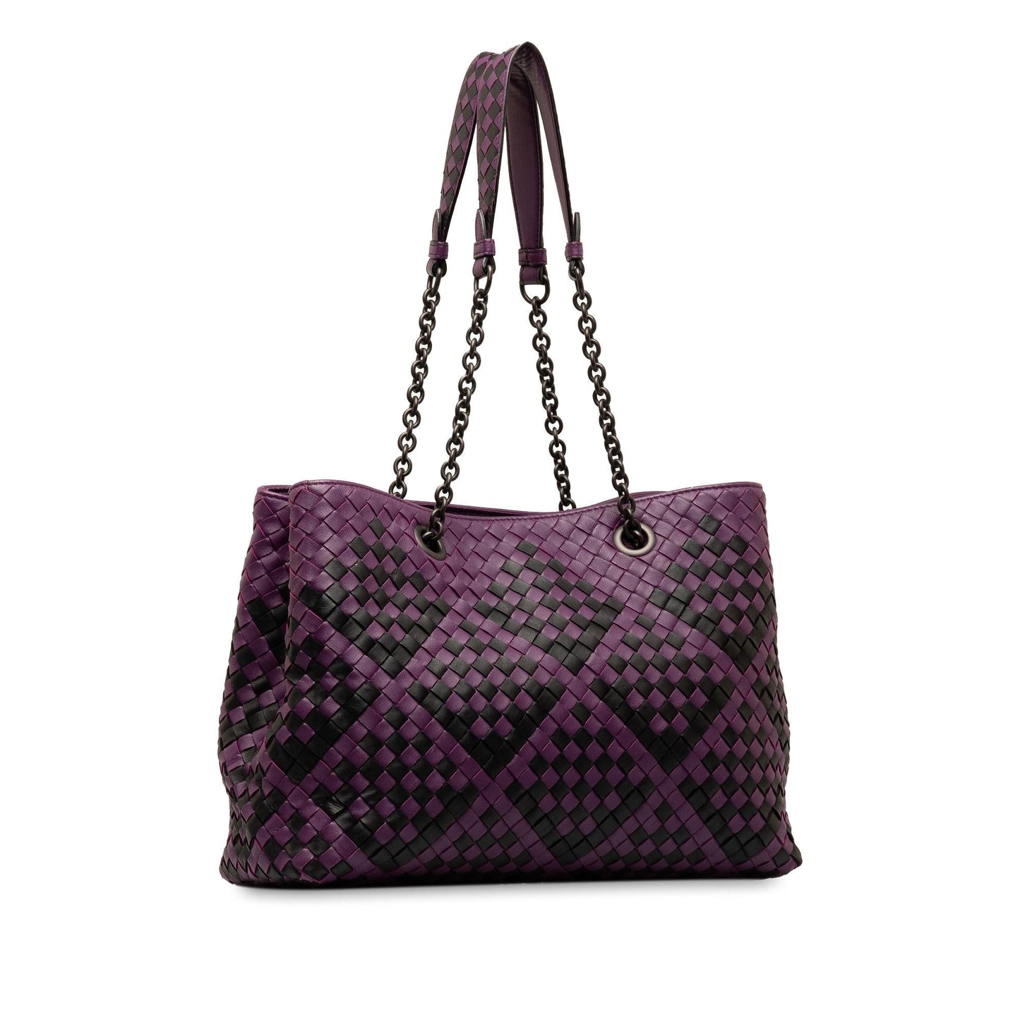 Luxury Bottega Veneta Medium Intrecciato Double Chain Tote (SHG-ABYAuX)