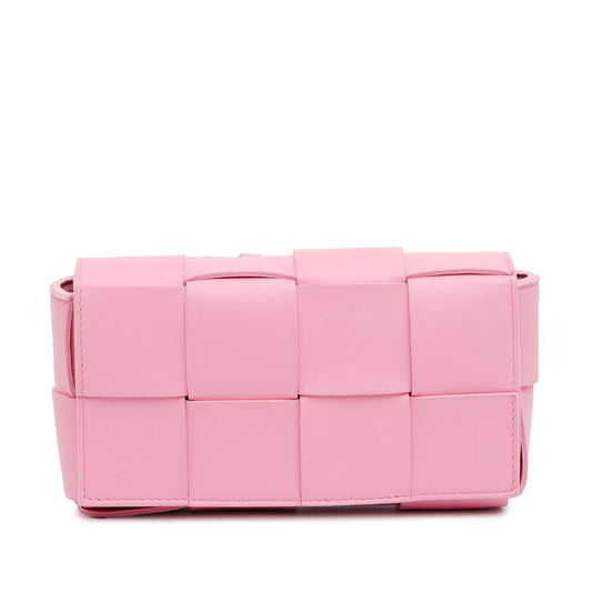 Luxury Bottega Veneta Mini Nappa Intrecciato Cassette Belt Bag (SHG-d9idQW)