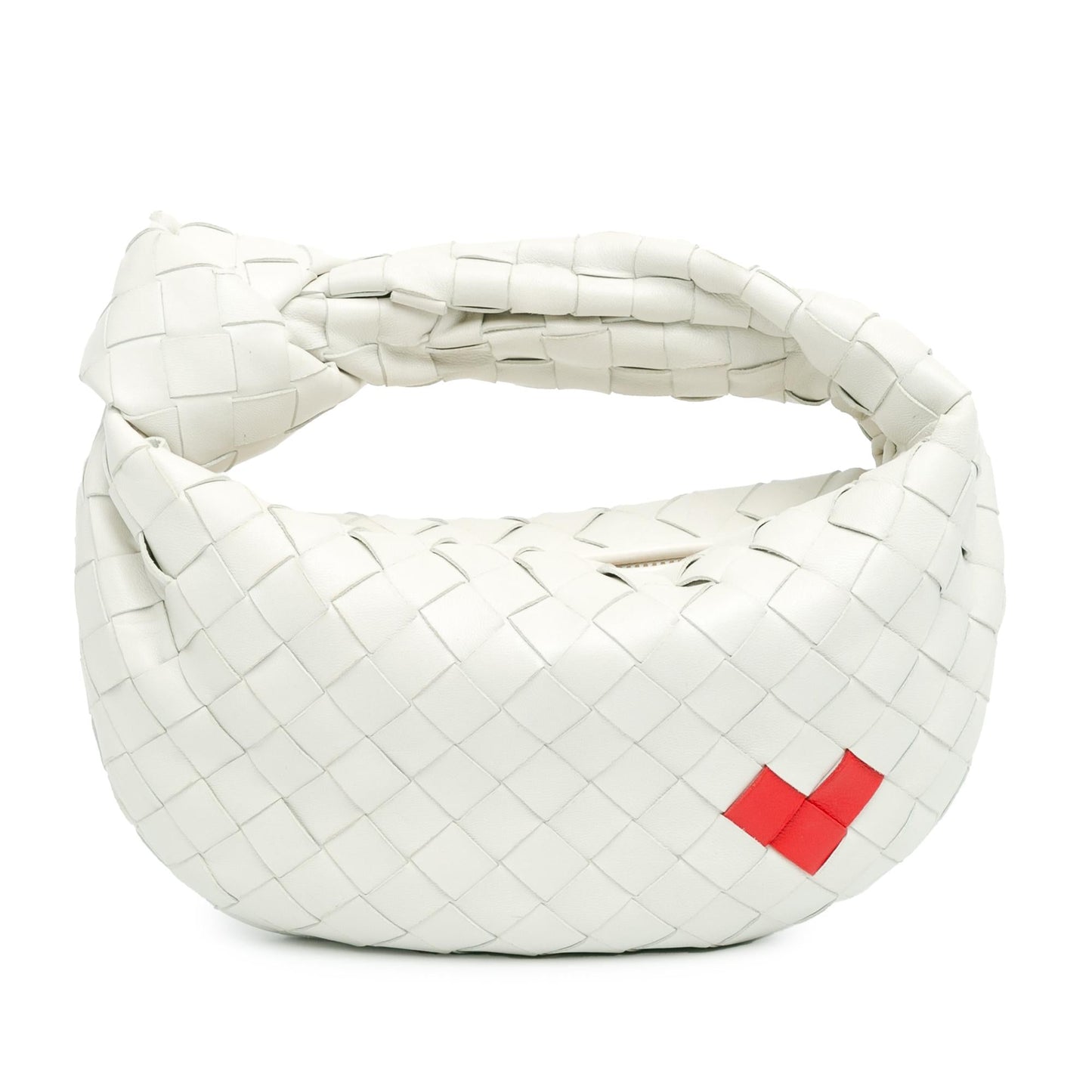Luxury Bottega Veneta Mini Nappa Intrecciato Heart Jodie (SHG-BcW4s1)