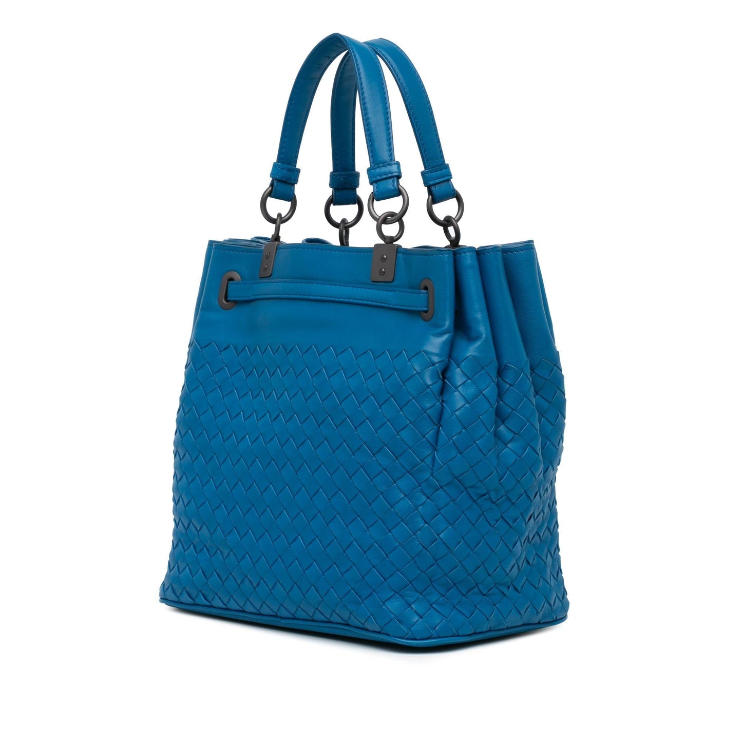 Luxury Bottega Veneta Nappa Intrecciato Convertible Bucket (SHG-90RZfV)
