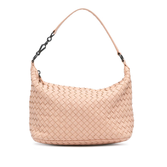 Luxury Bottega Veneta Nappa Intrecciato Shoulder Bag (SHG-OupxYp)