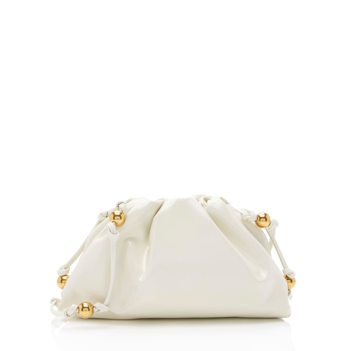 Luxury Bottega Veneta Patent Calfskin Mini Pouch (SHF-VdaaY4)