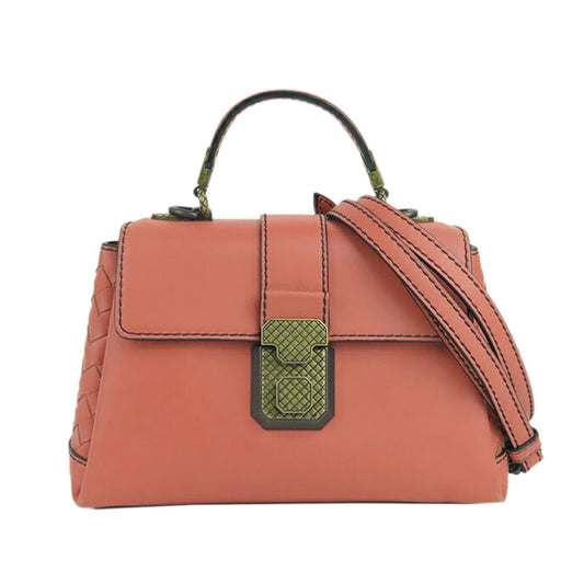 Luxury Bottega Veneta Piazza Leather Satchel (SHG-37641)
