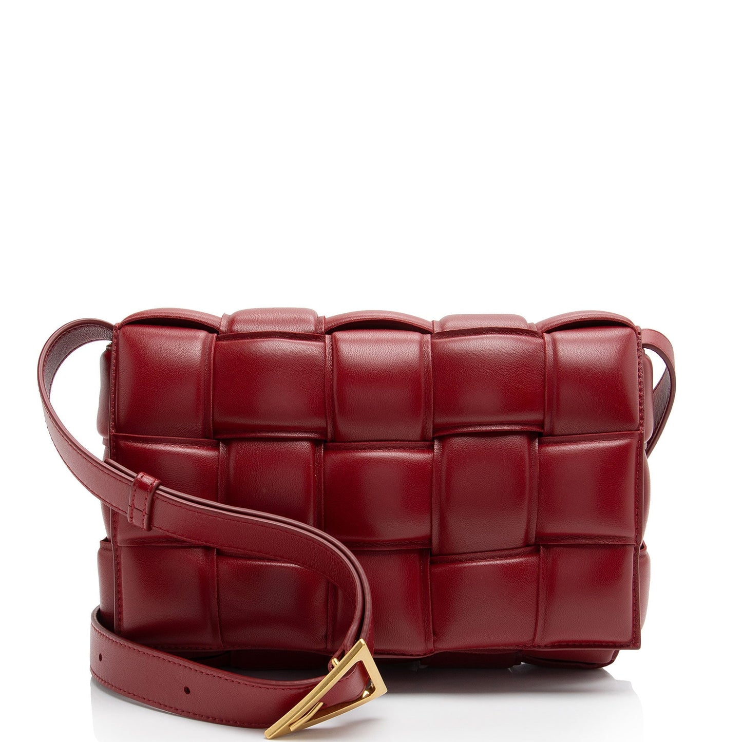 Luxury Bottega Veneta Puffed Leather Cassette Crossbody (SHF-WyihDy)