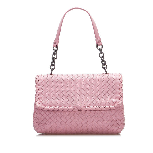 Luxury Bottega Veneta Small Intrecciato Olympia Shoulder Bag (SHG-wrULzG)