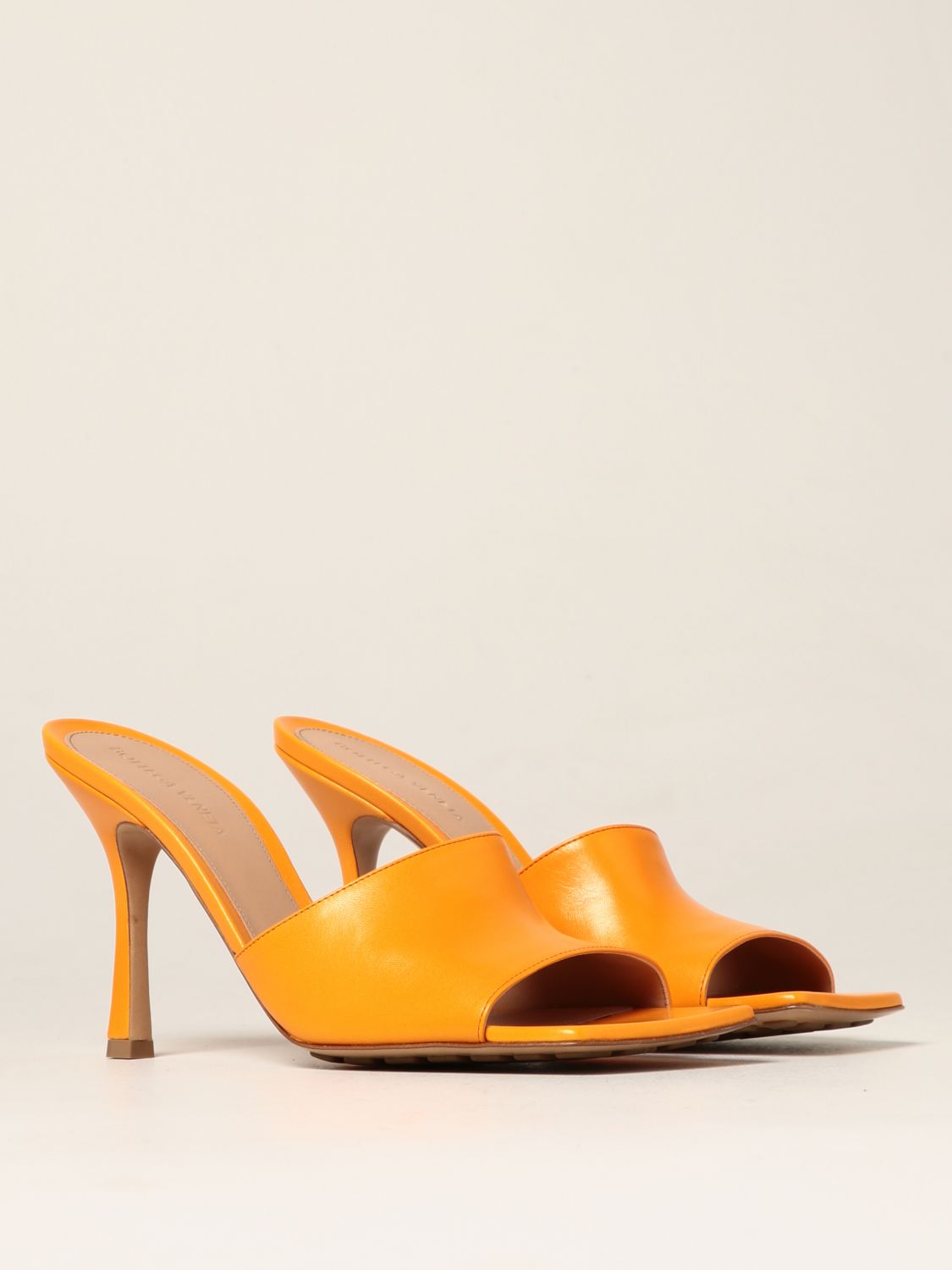 BOTTEGA VENETA STRETCH SALON 03 LEATHER MULES