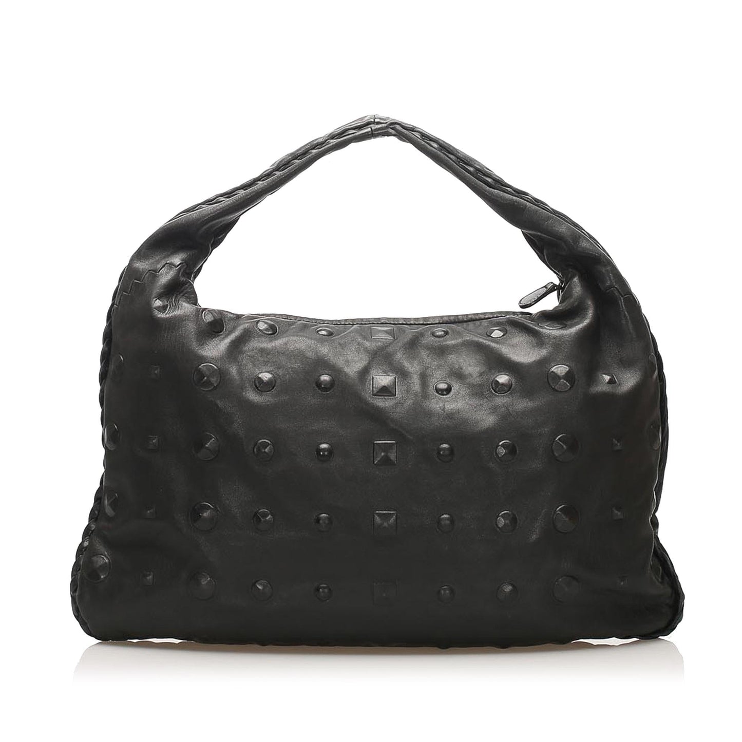 Luxury Bottega Veneta Studded Leather Hobo Bag (SHG-22738)