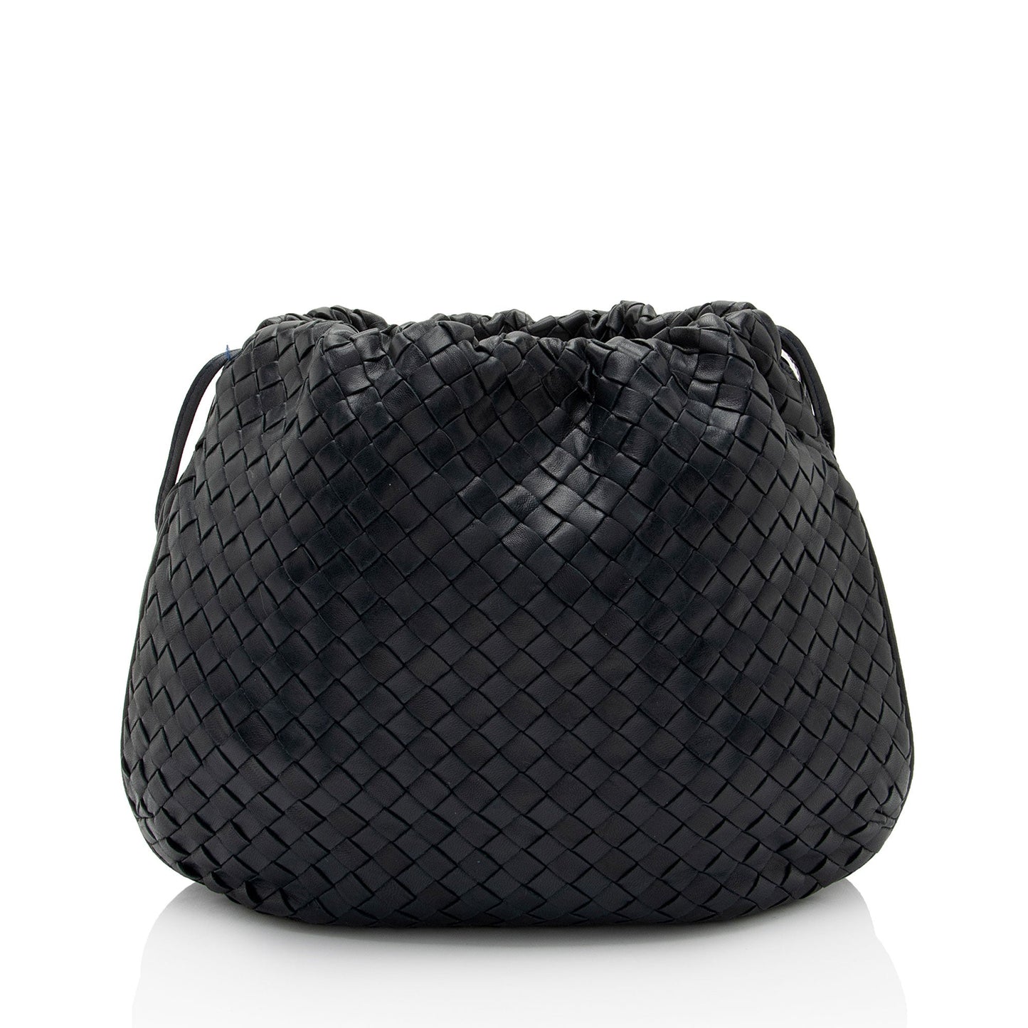 Luxury Bottega Veneta Vintage Intrecciato Nappa Drawstring Crossbody (SHF-oaFdRX)