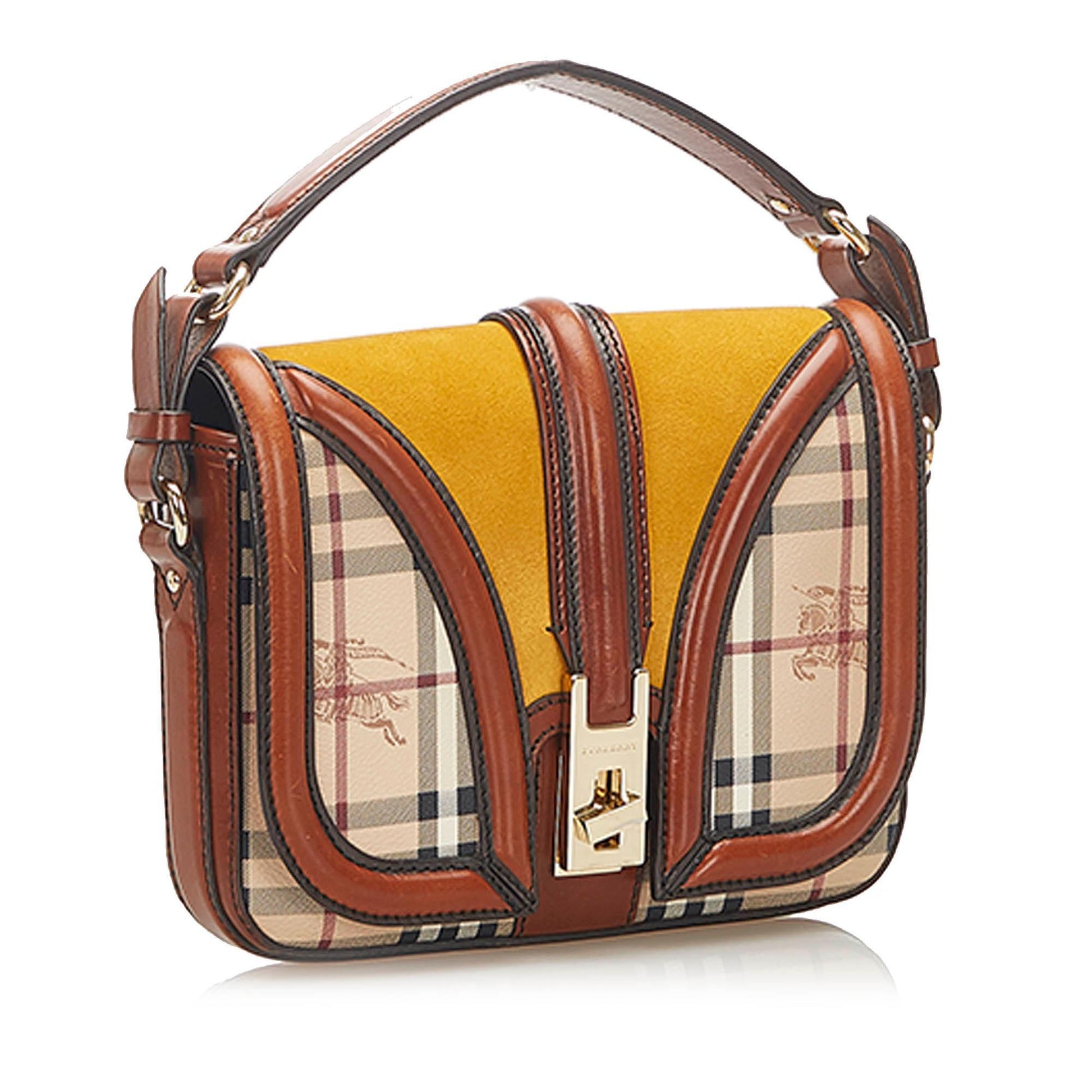 Burberry Haymarket Satchel Bag - Ewore Bags