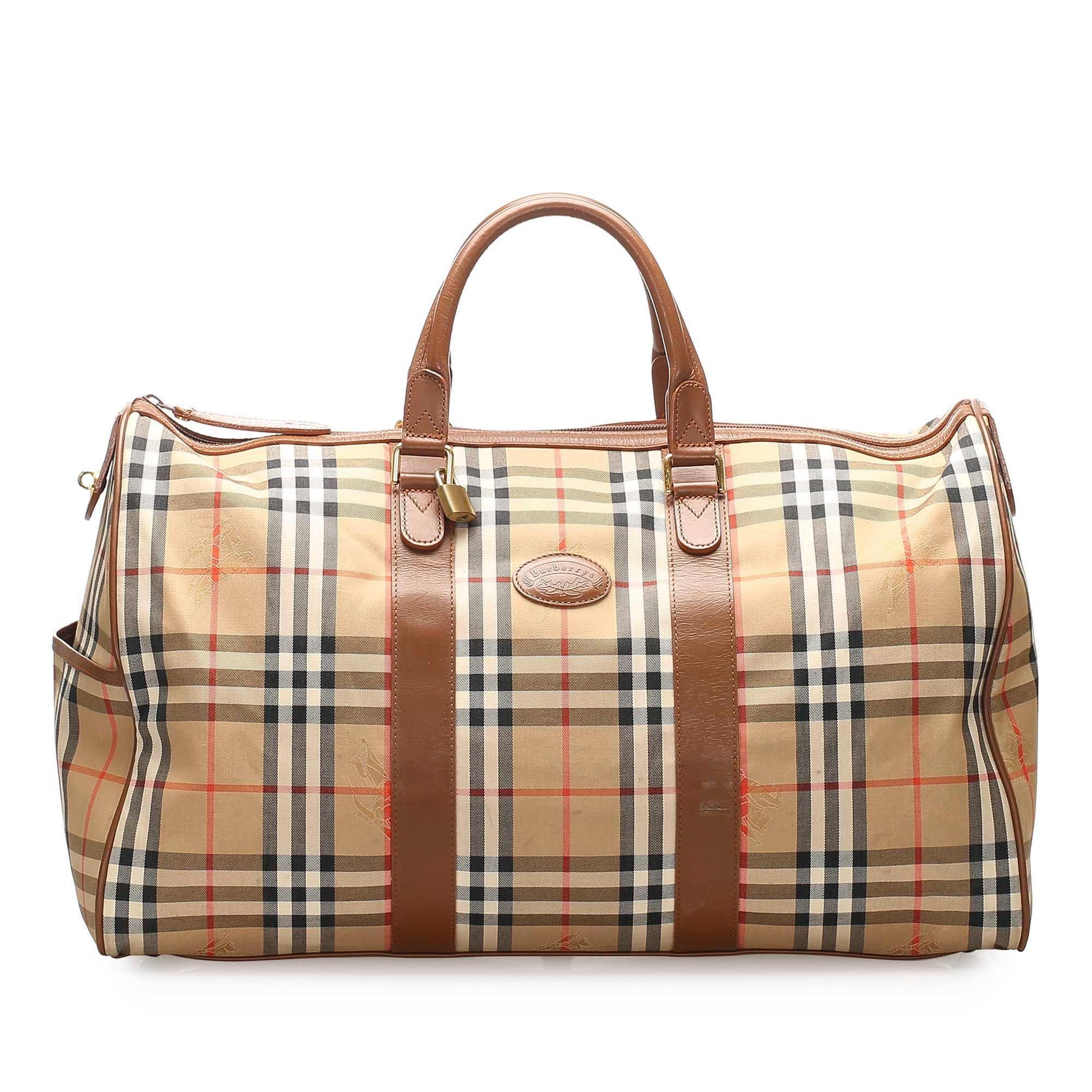 Burberry Haymarket Handbag - Ewore Bags