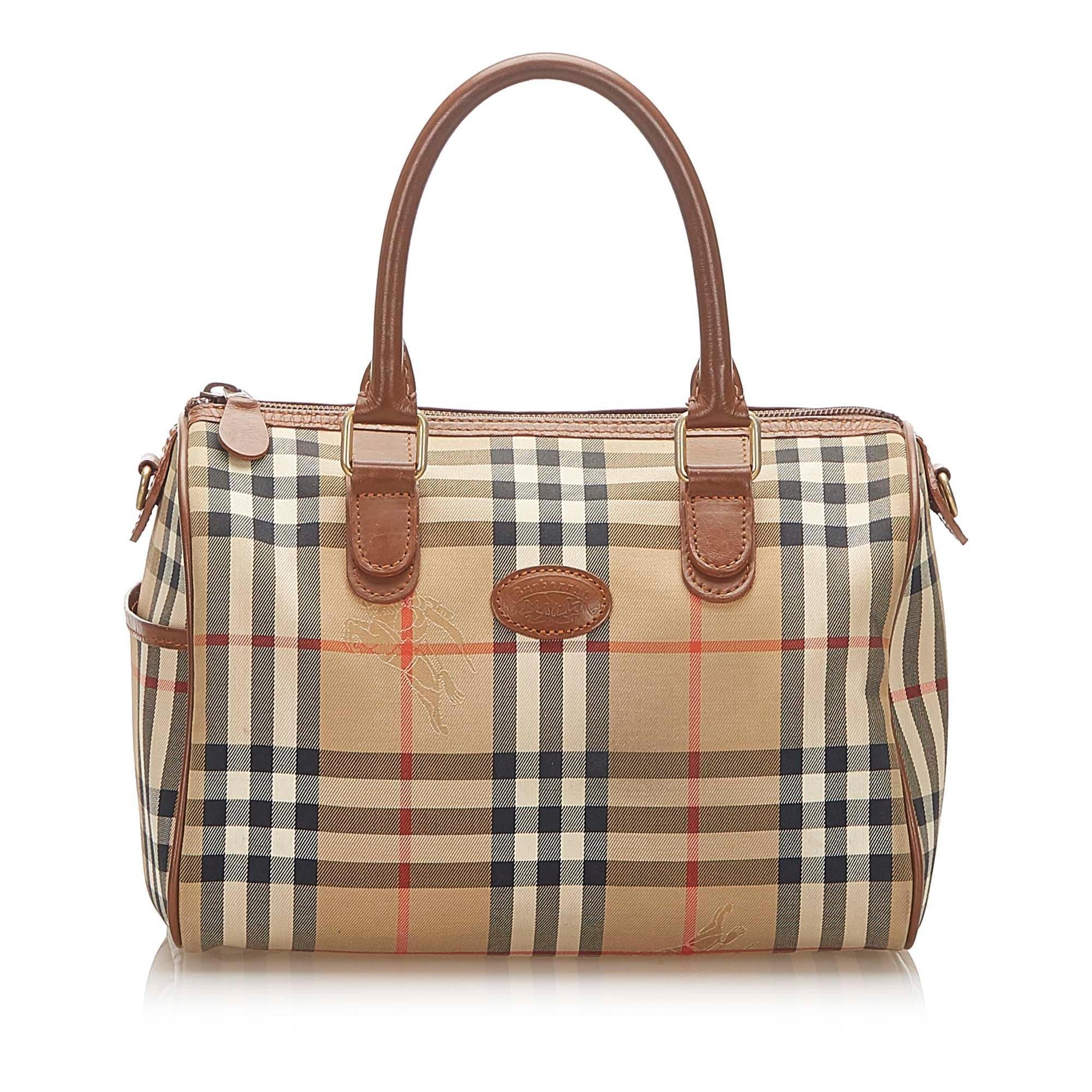 Burberry Haymarket Handbag - Ewore Bags